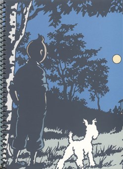 Cahier - 2009 - Moulinsart - 15x21 spirale - Clair de Lune