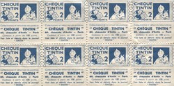 Chèque Tintin - 2 points