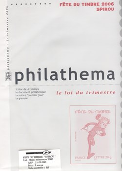France - Philathema - Neuf - 2006 - Fête du timbre Spirou