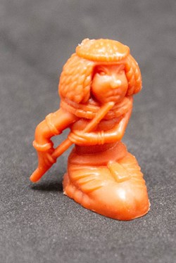 Bonbons Dupont d'Isigny - 1969 - 38 - Orange foncé - Joueuse de flûte égyptienne