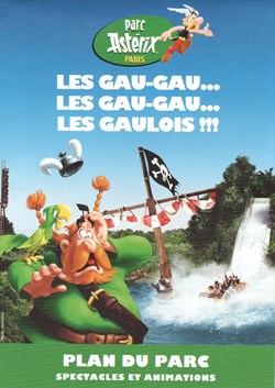 Brochure - Parc Astérix - 2025 - Plan du parc