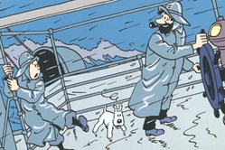 Carte - Casterman - 10x15 - 1993 - L'étoile mystérieuse