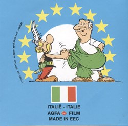 AGFA - 1992 - Sticker Italie