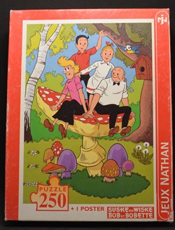 Bob et Bobette - Nathan - 250 pièces - 1996 - Les champignons chanteurs