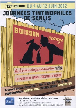 Journée Tintinophiles de Senlis - 2022 - Flyer