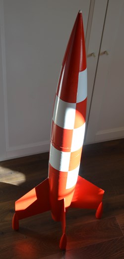 Fusée artisanale - 92 cm