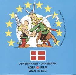 AGFA - 1992 - Sticker Danemark
