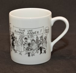 Mug - Moulinsart - 2018 - Joyeux Noël - Bonne année