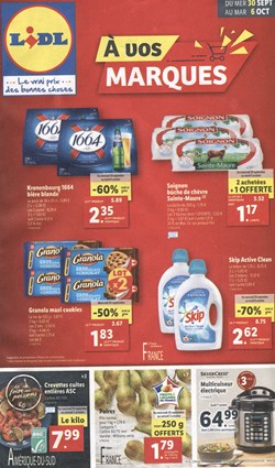 Lidl - Catalogue - 30/09 au 06/10 2020 - Opération peluche 2020