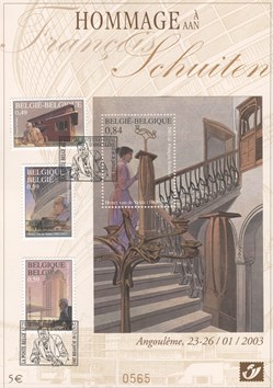 Belgique - Livret - Neuf - 2003 - Hommage à Francçois Schuiten