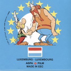 AGFA - 1992 - Sticker Luxembourg