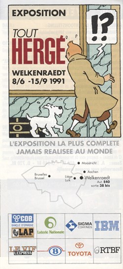 Tout Hergé - 1991 - Brochure exposition