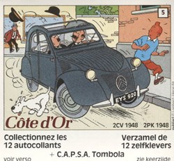 Autocollant - Côte-d'or - n°05