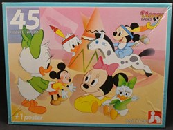 Disney - Nathan - 1987 - 45 pièces - En plain jeu
