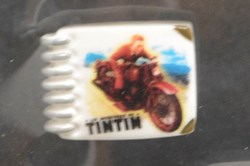 Série "Spirale" - Tintin à moto