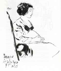 Les fleurs de cimetiére (Edmond Baudoin)