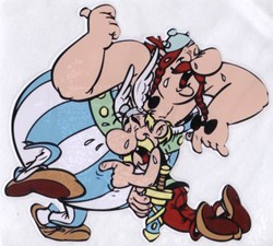 Autocollant - Astérix et Obélix