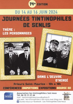 Journée Tintinophiles de Senlis - 2024 - Flyer