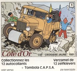 Autocollant - Côte-d'or - n°03