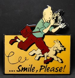 Plaque émaillée - 1992 - Smile, Please !