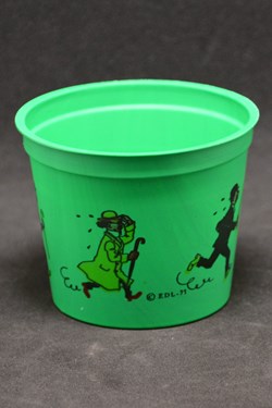 Pot à glace - OLA - 1969 - Version vert + cuillère
