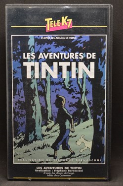 VHS - Tele K7 - Les aventures de Tintin
