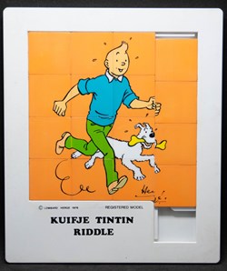 Taquin - 1976 - Kuifje Tintin riddle