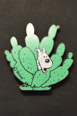 Magnet - 1990 - Série Cow-boys - Milou cactus
