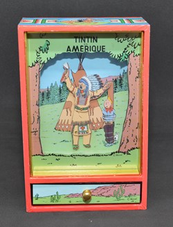 Boîte à musique - Tintin en Amérique - YB-055