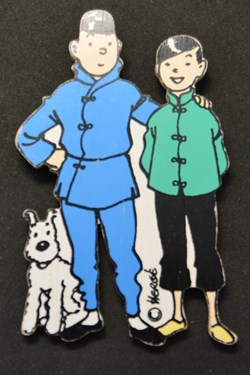Magnet - 1990 - Série Lotus - Tintin, Tchang et Milou