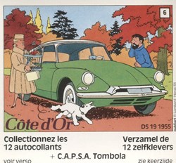 Autocollant - Côte-d'or - n°06
