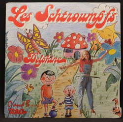 Vinyl - 45 tours - Les schtroumpfs