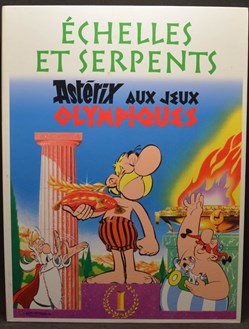 12 - Atlas - 2006 - Jeu Astérix - Echelles et serpents - Astérix aux jeux olympiques