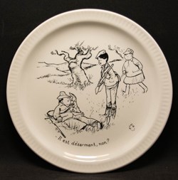Bellus - Assiette chasse 06