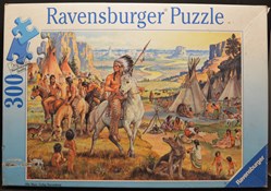 Indien - Ravensburger - 1992 - 300 pièces - Les indiens