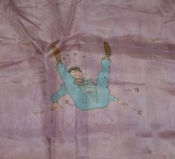 Foulard soie - Artisanal - Haddock