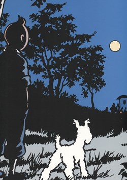 Cahier - 2009 - Moulinsart - 21x29,7 - Clair de Lune