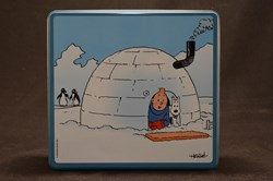 Delacre - 2004 - Sports d'hiver - Tintin dans son igloo