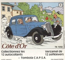 Autocollant - Côte-d'or - n°04