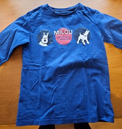T-shirt enfant - Milou compagnon d'aventure