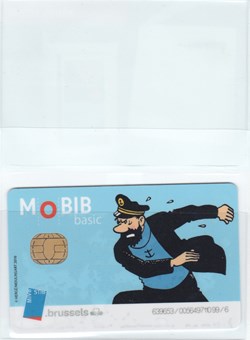 Belgique - 2016 - MOBIB - Haddock