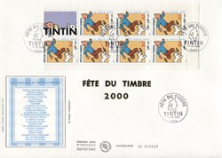 France - 1er jour - Carnet - 2000 - 7*0,46€ - Fête du timbre