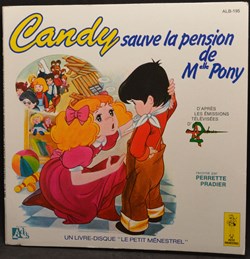 Vinyl - 45 tours - 1980 - Candy sauve la pension de Melle Pony
