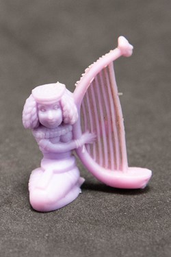 Bonbons Dupont d'Isigny - 1969 - 37 - Violet - Joueuse de harpe égyptienne