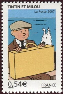 France - Timbre - Neuf - 2007 - 0,54€ - Tintin