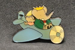Babar en avion