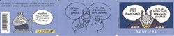 France - Carnet -  10*20g - Sourires Le chat Philippe Geluck