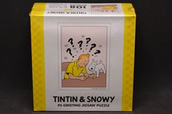ArtBox - Japon - Années 90 - 108 pièces - Tintin & Snowy - Jaune