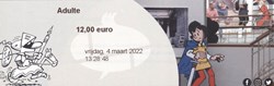 Musée de la BD - Bruxelles - Ticket 1