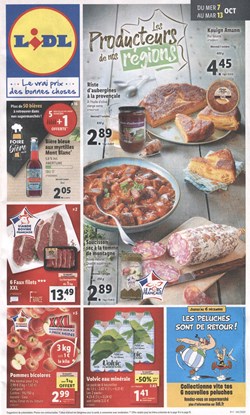 Lidl - Catalogue - 07/10 au 13/10 2020 - Opération peluche 2020